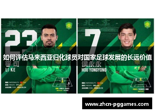 如何评估马来西亚归化球员对国家足球发展的长远价值
